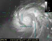 Hurricane in the Water Vapor Channel